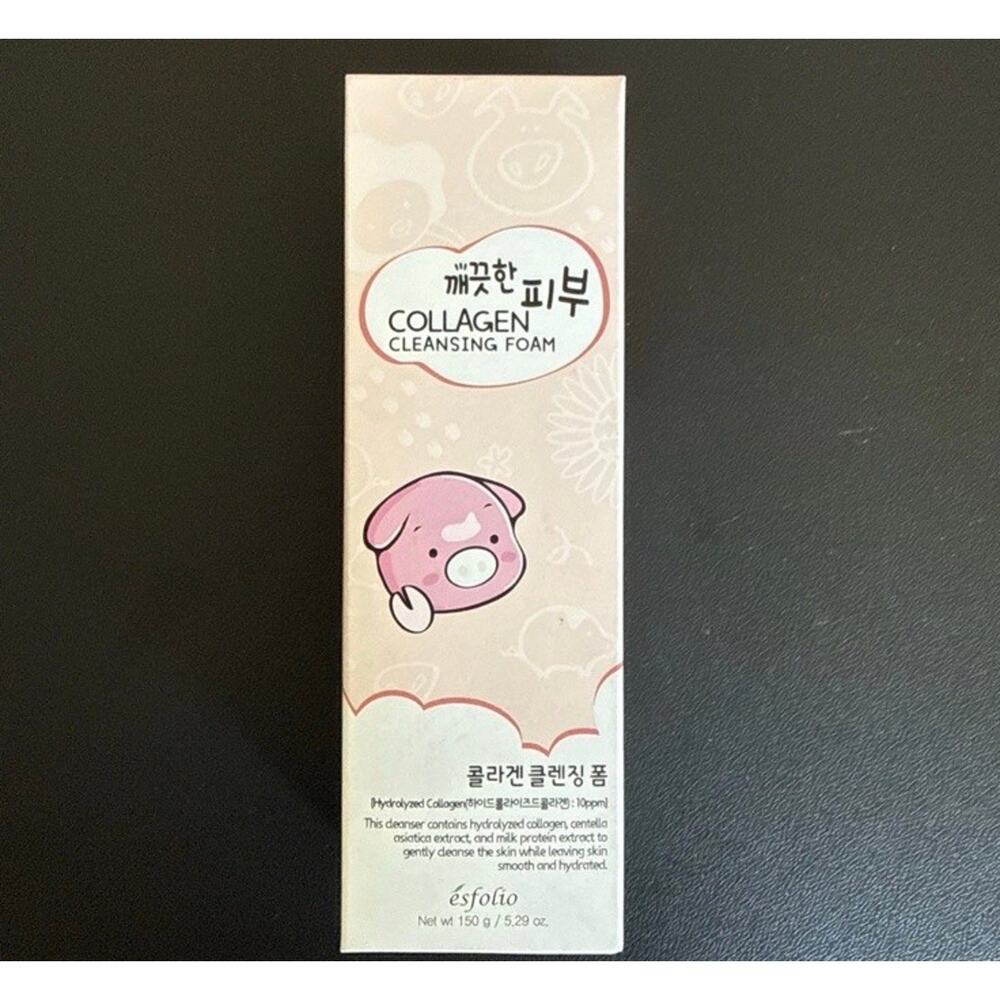Esfolio Collagen Cleansing Facial Foam Brand New In Box Sealed Exp 2028